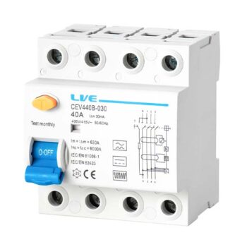 4 Pole Type B RCD