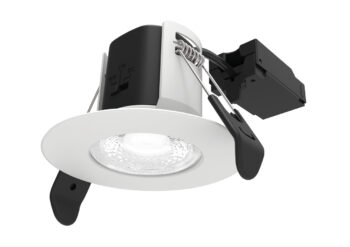ALL LED AFD05/F/WH/CCT ALL LED Atom Polar White Fixed 5W IP65 CCT Selectable Dimmable LED Fire Rated Downlight 1