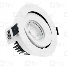 ALL LED AFD110ADJD/30 ALL LED Defender - AFD110ADJD/30 - Adjustable 10W IP44 Dimmable LED Fire Rated Downlight 3000K 2