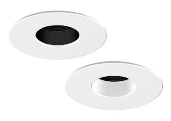 ALL LED AFDP75BZ/F/WH ALL LED AFDP75BZ/F/WH - Polar White Fixed iCan75 Platinum Customisable Anti-Glare Twist & Lock Bezel