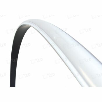 ALL LED APAC06 2m Aluminium Finish Flexible Surface Profile with Opal Diffuser