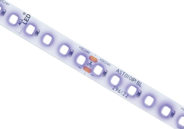 ALL LED AST010IP/BL ALL LED Colour-Pro 10W/m IP65 24V LED Strip - Azure Blue - 30 Metres Reel 1