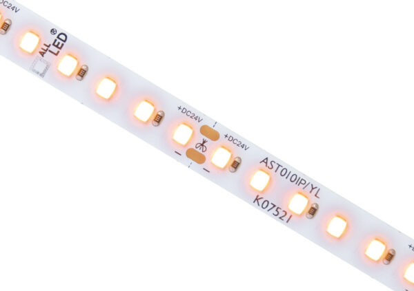 ALL LED AST010IP/YL ALL LED Colour-Pro 10W/m IP65 24V LED Strip - Filament Yellow - 30 Metres Reel 1