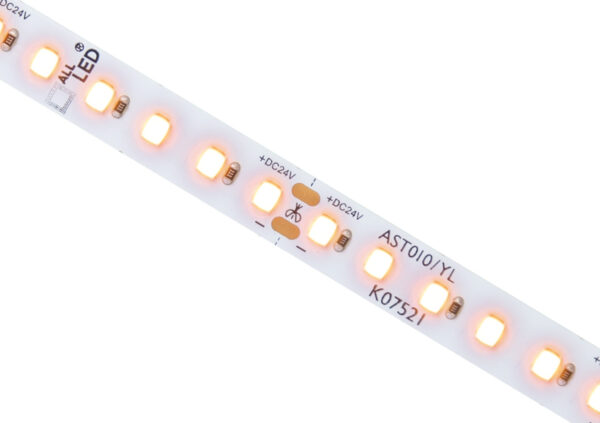 ALL LED AST010/YL ALL LED Colour-Pro 10W/m IP20 24V LED Strip - Filament Yellow - 40 Metres Reel