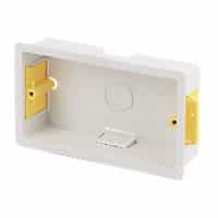 APPLEBY SB629 Appleby SB629 2 Gang Dry Lining Installation Box 35mm Depth