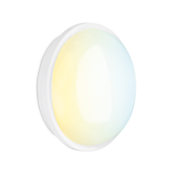 AURORA AU-BH115CS Aurora UtiliteCS 15W IP65 Round Utility Bulkhead White - CCT 3000K/4000K/6500K