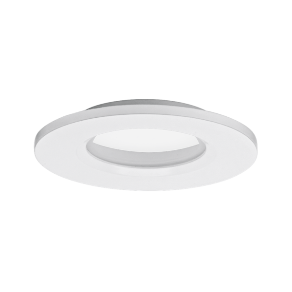 AURORA AU-BZ600W Aurora mPro™ Fixed IP65 Aluminium Downlight Bezel White 1