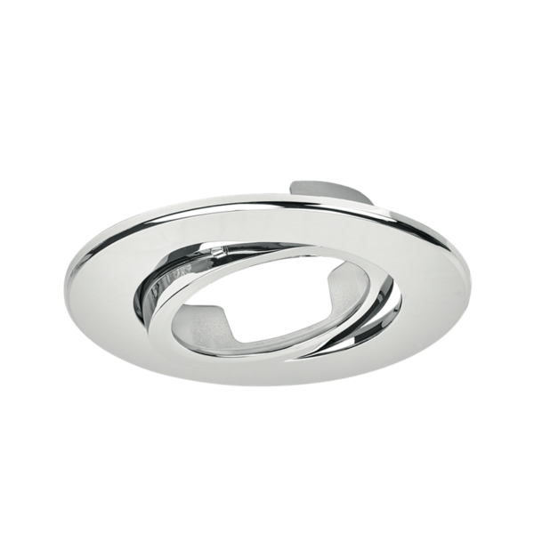 AURORA AU-R62BZPC Aurora R6™CWS Adjustable IP65 Polycarbonate Polished Chrome Bezel