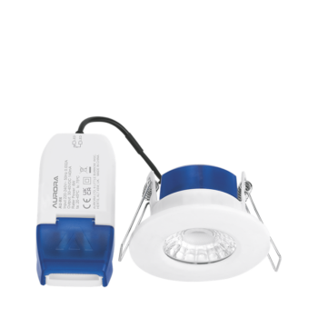 AURORA AU-R6/30 Aurora R6™ Fixed 6W Fire Rated Downlight Warm White 3000K 1