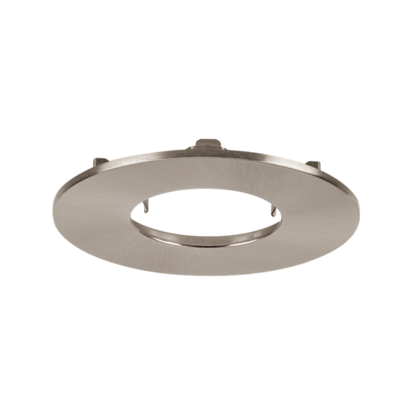 AURORA EN-BZF91SN IP20 Satin Nickel Flat Bezel for Aurora EFD™ PRO Fixed Fire Rated Downlight