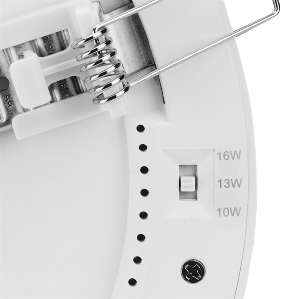 AURORA EN-CWS1 PavoCWS™ 10-16W Surface/Recessed Colour & Wattage Switchable Downlight 3
