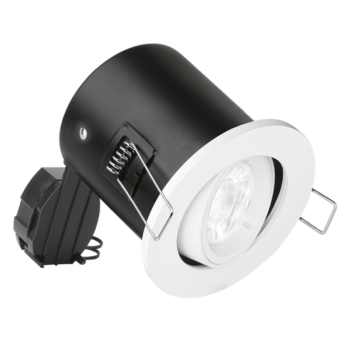 AURORA EN-FD102W Aurora EFD™ GU10 Adjustable Lock Ring Fire Rated Downlight 1