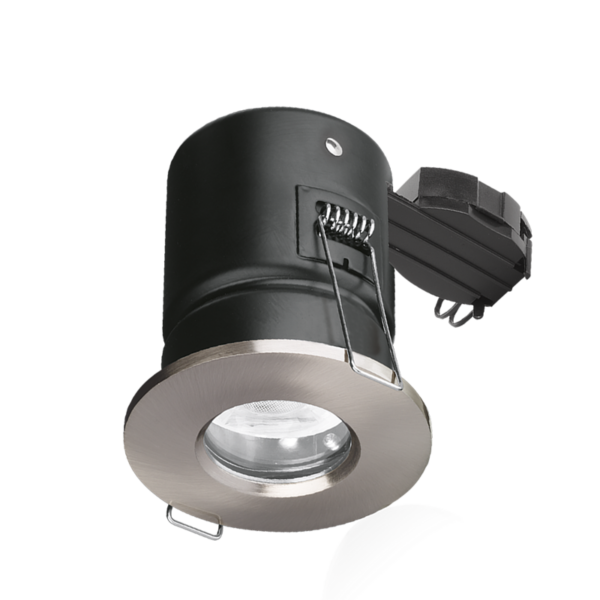 AURORA EN-FD103SN Aurora EFD™ GU10 IP65 Aluminium Fire Rated Downlight - Satin Nickel 1