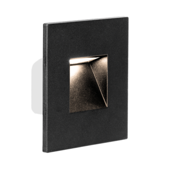 AURORA EN-FWB2BLK Square Black Bezel for Aurora WAIZ ™CS Low Level Wall Light EN-FW1 1