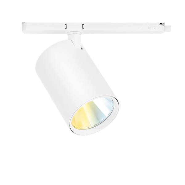 AURORA EN-TK3224CSW Aurora BimPROCS 32W 24° Three Circuit Spotlight - CCT 3000/3500/4000K - White 1