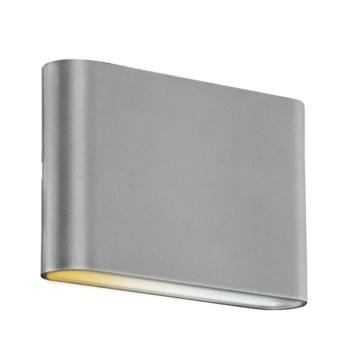 AURORA EN-WL6CSG WallECS Grey 6W IP65 Colour Switchable Fixed Up/Down Wall Light