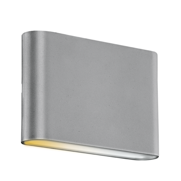 AURORA EN-WL6CSG WallECS Grey 6W IP65 Colour Switchable Fixed Up/Down Wall Light