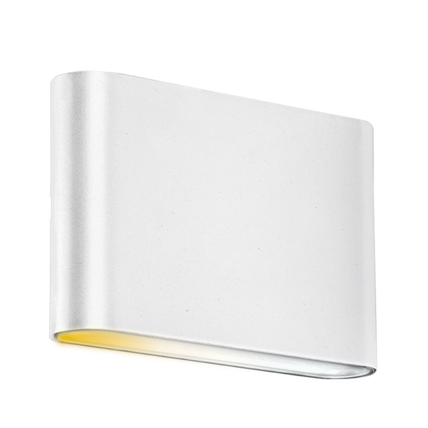 AURORA EN-WL6CSW WallECS White 6W IP65 Colour Switchable Fixed Up/Down Wall Light