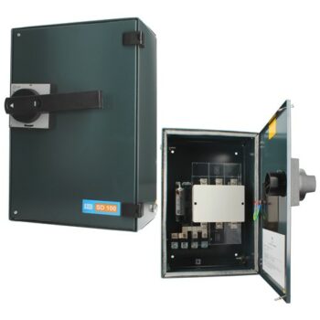 Axiom SD100 Axiom 100A Isolator TPN Grey Steel Enclosure