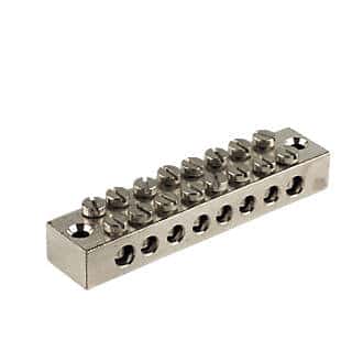 Axiom TB8 Nickel Plated Earth Blocks 8 Way