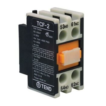 Axiom TCF211 Axiom Auxiliary Contact Block 1N/O 1N/C - Front