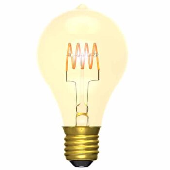 BELL Lighting 60015 Bell 4W LED Vintage Soft Coil GLS Dimmable - ES Amber 2000K Ultra Warm White