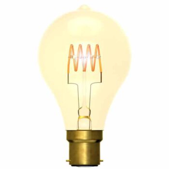 BELL Lighting 60016 LED Vintage Soft Coil GLS Dimmable Amber 2000K