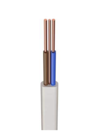 BS6004:2012 6242B/2.5/100 6242B White LSZH Twin & Earth Cable 2.5mm - 100m Drum