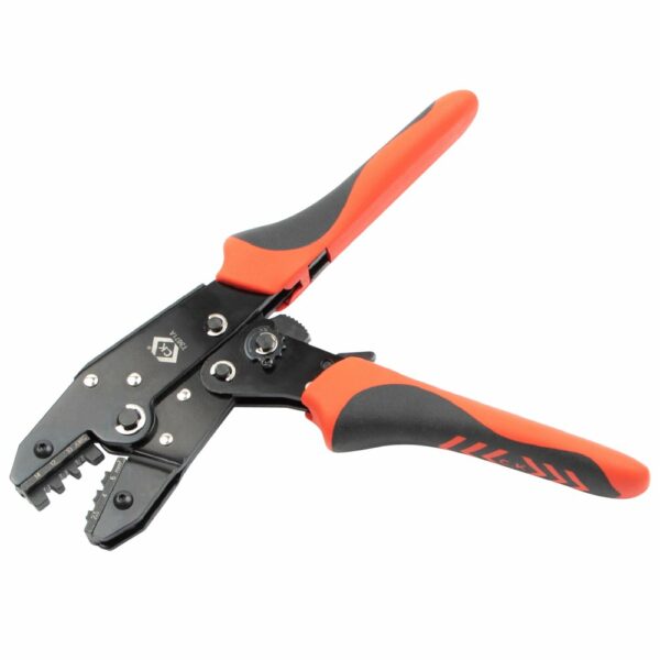 C.K T3671A C.K Ratchet Crimping Plier Solar PV MC3 & MC4 250 mm 2K 3