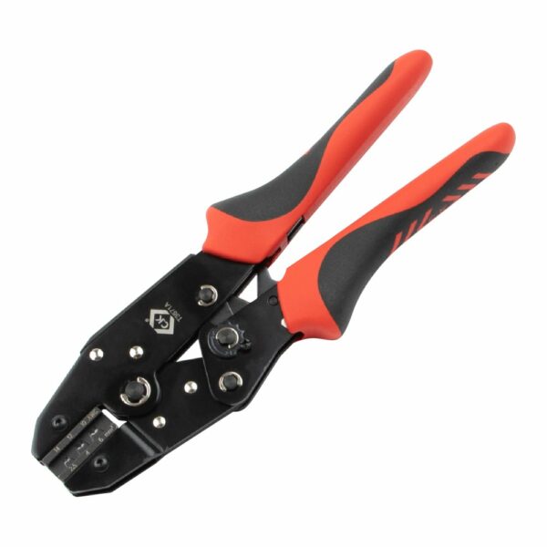 C.K T3671A C.K Ratchet Crimping Plier Solar PV MC3 & MC4 250 mm 2K 4