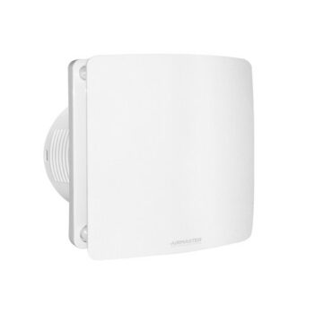 CED Airmaster RFP4TH CED 4" Decorative Extractor Fan with Timer & Humidistat Panel - White