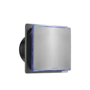 CED Airmaster RFP4T/SS CED Airmaster 4" LED Stainless Steel Extract Fan with Timer