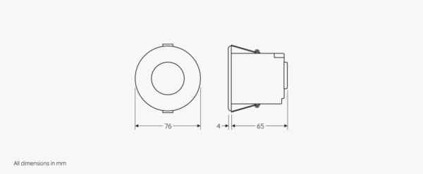 CP Electronics GEFL GEFL - Ceiling Mounted PIR Presence Detector 4
