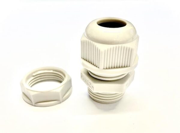CTC DTGM20SG 20mm IP68 Short Grey Stuffing Dome Top Gland - Pack of 10