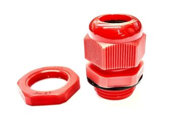 CTC DTGM25R 25mm IP68 Red Stuffing Dome Top Gland - Pack of 10