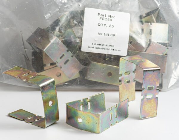 CTC FSC50 50mm Trunking Fire Clip