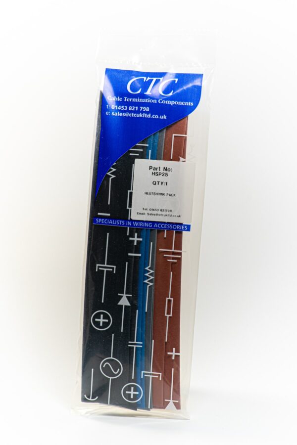 CTC HSP25 Heat Shrink Pack 25.4 - 12.7mm