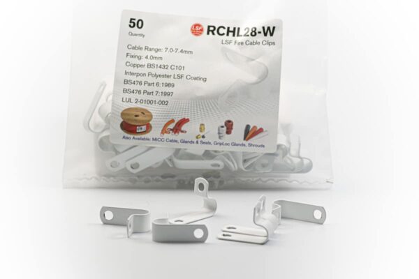 CTC RCHL30-WH MICC Clips - RCHL30-WH