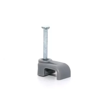 CTC T&E1-GRY Cable Clips 1mm Grey Flat Twin and Earth - Pack of 100 1