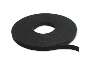 CTC VELCRO10X25M Velcro Black Roll 10mm x 25 metre