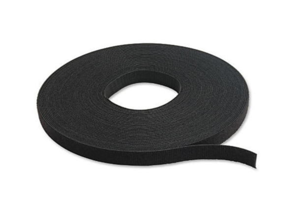 CTC VELCRO10X25M Velcro Black Roll 10mm x 25 metre
