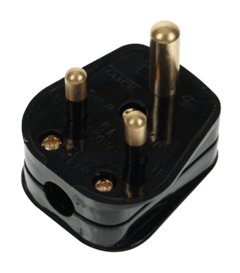 Click Scolmore PA176 Click Scolmore Essentials 5A Round Pin Plug