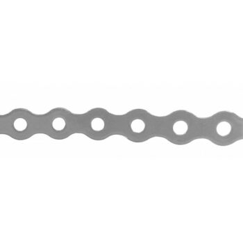 Cobra ARB/17/GALV/10M/Cobra Cobra Cable All Round Banding 17x5 mm Hole x 0.8 x 10m Roll Galv Coated LSZH
