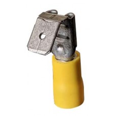 Cobra CK/Y/PB/COBRA Yellow Female Spade Piggy Back 4-6mm - Pack of 100