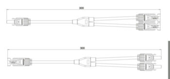 Cobra DC/Y2 Y2 Solar Branch Connector Set 2