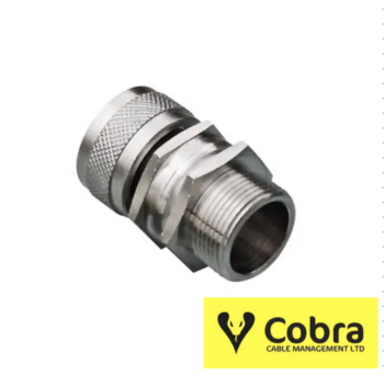 Cobra FC/ADAPT/50/S Cobra Cable 50mm Adaptor for 50mm Flexible Conduit - Swivel - Pack of 1 2