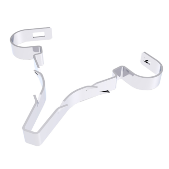 D-Line SD-STAG6T/100 D-Line Safe-D Stag Clips 6-8mm Twin for 2x 6-8mm Cable - Galvanised - 100 Pieces 1