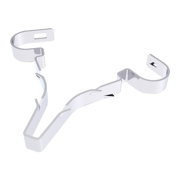 D-Line SD-STAG6T/100 D-Line Safe-D Stag Clips 6-8mm Twin for 2x 6-8mm Cable - Galvanised - 100 Pieces 1