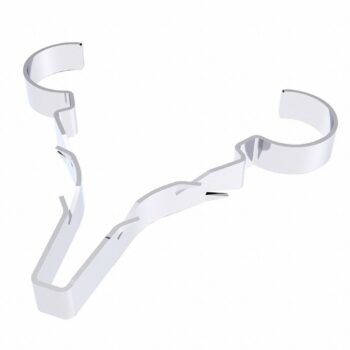 D-Line SD-STAG8S/100 D-Line Safe-D Stag Clips 8-10mm Single for 1x 8-10mm Cable - Galvanised - 100 Pieces 1
