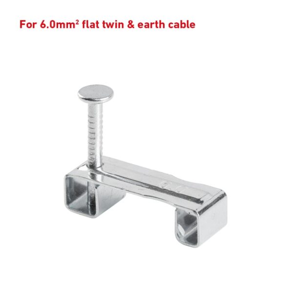 D-Line SD-TE6.0/100 D-Line Safe-D T&E Grip Clips 6.0mm - 100 Pieces 2